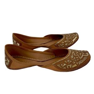 El Corte Inglés Punjabi Juttis Flats